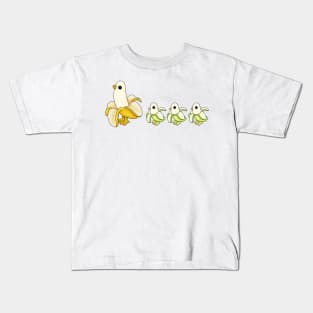 Ducks in a row Kids T-Shirt